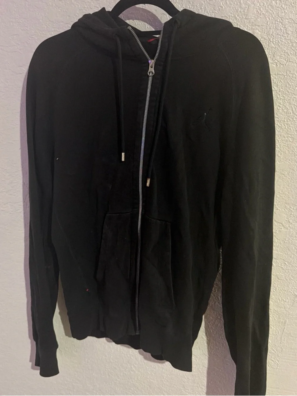 Jordan Black Full-Zip Hooded Jacket